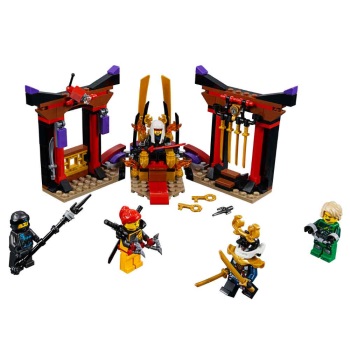 Lego set Ninjago throne room showdown LE70651